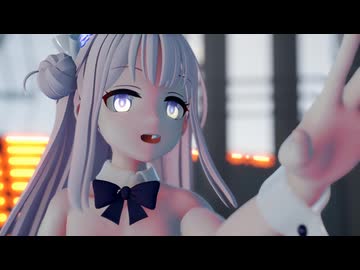 ＭＭＤ聖園ミカで「ユニバース / 夏代孝明 」ニコニコ仕様 / Misono Mika/ブルーアーカイブ BlueArchive / universe