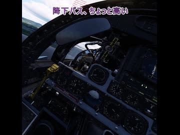 【着陸チャレンジ】DCS F-4ファントム後席で着陸やってみたよ！