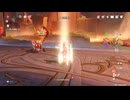 原神　雷電将軍＆スカーク＆ナヒーダでデイリー任務#７９０。聖遺物秘境.概要欄見てね