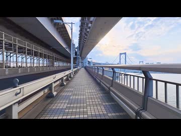 【散歩】東京都港区台場を歩く【ぼんやりレインボーブリッジを意識して編 part7】