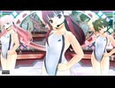【ドリームクラブ】半分はママのシナリオ(フリーラン) 亜麻音、るい、ナオ(素面) 競泳水着