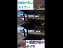 ETS2でのタイヤの違いがよくわかる動画