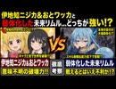 伊地知ニジカ&おとワッカ(令和のmeme)と弱体化した未来リムルはどっちが強い？