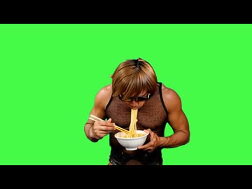 AIを使って淫夢ファミリーに全ラ王の真似をしてもらったGB