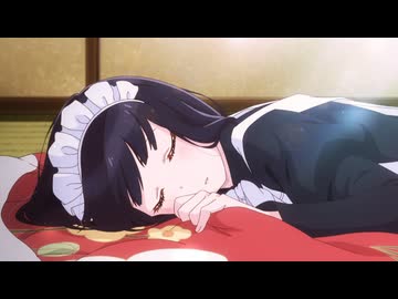 メイドさんは食べるだけ　5食目　ソフトクリーム／梅酒／麦茶／クレープ／卵かけご飯