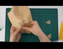 紙でできる立体お面を作ってみた。