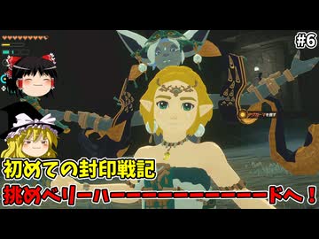 挑めベリーハード！ 初めての封印戦記！part6【ゼルダ無双 封印戦記】【ゆっくり実況】