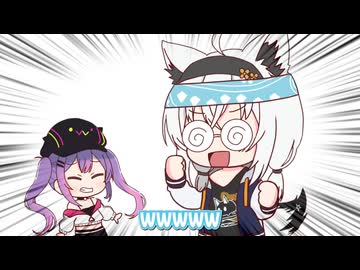 【手描き】ドキッ☆オタクだらけのホロライブ！【ラプラス・ダークネス／常闇トワ／白上フブキ／猫又おかゆ／さくらみこ／大神ミオ／ホロライブ／切り抜き動画】