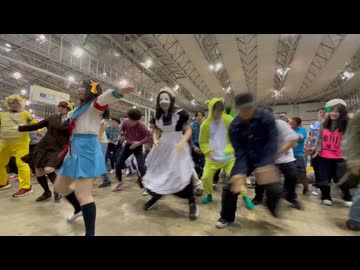 驚異的人数でハレ晴レユカイを踊るoff in 超秋葉原(Part1)  4/25  ニコニコ超会議2026
