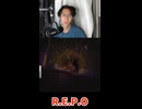 犬にボコられる夜猫ミント