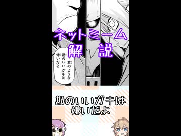 ゆかつむネットミーム解説【勘のいいガキは嫌いだよ】