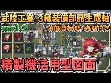【エンフィ ver1.2 】精製機導入で緋銅装備部品などの3種類を同時生成可能へ【重息壌 中容量武陵バッテリー / 春の暁訪れし時 / エンドフィールド アークナイツエンドフィールド】