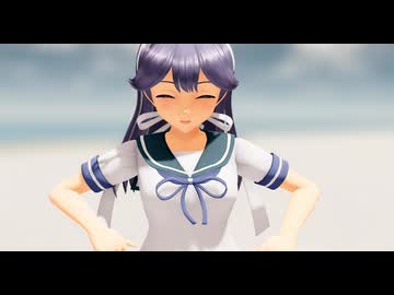 【MMD艦これ】『バブリン』(第七駆逐隊）#MMD艦これ #艦これ #艦これmmd #潮改二 #漣改 #mmd艦これ #mmd #曙 #朧 #第七駆逐隊
