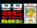 《206点/1日｜ポケカ｜4月25日》＜100円以上騰落＞ 買取相場 #ポケモンカード