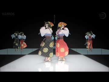 【鬼滅のMMD】MUTE【玄弥】（非公式お着替え）
