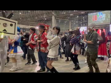 【ニコニコ超会議で】ハッピーシンセサイザ【 #超_超かぐや姫踊ってみた 】