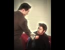 彼はタレントに怒る