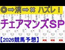 【競馬予想】2026「チェアマンズスプリントプライズ(G1)」