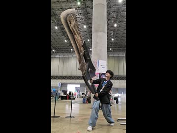 クリクロのお隣さんが武器屋さんだったので立ち寄ってみた【ニコニコ超会議2026】