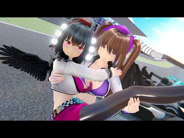 【東方MMD】　　ダンスダンスデカダンス　　　あや・はたて