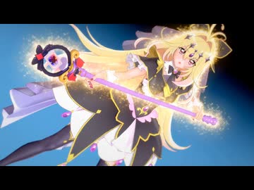 【ｺｯｼｮﾘ】キュアアルカナ・シャドウで秘密のトワレ【名探偵プリキュア！】(＋おまけ)