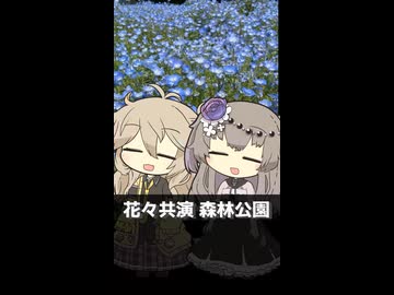【VOICEVOX旅行】花々共演 森林公園 ～国営武蔵丘陵森林公園～ ショートバージョン【ラップっぽいなにか】