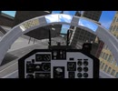 【MMD】T-4練習機の操縦席　（AIがコメントしづらい感じの動画・・・のつもり）