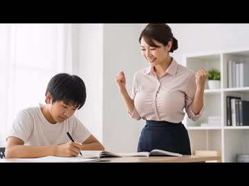 AIと考えた家庭教師のCM「家庭教師のスコア」