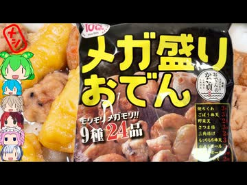 [かね貞]練物集合！おでんをモリモリ食べる動画ば-メガ盛りおでん9種24品[世界のグルメを食べ尽くせ！]