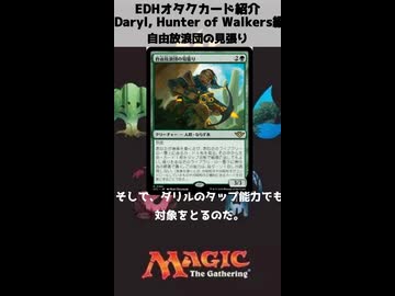 EDHオタクカード紹介　ダリル編　「自由放浪団の見張り」