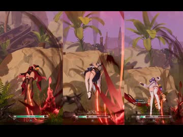 【リョナ】 モンギル：STAR DIVE フレア/エステル/セラ 【Ryona】