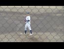 流通経済大 服部弘太郎（滋賀学園・3年）の投球フォーム 【新東京大学リーグ杏林大学ｰ創価大学2025年9月28日】