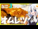 【自炊vlog】ひき肉オムレツって高難易度では？【失敗】自炊3日目