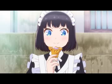 メイドさんは食べるだけ 5食目「ソフトクリーム／梅酒／麦茶／クレープ／卵かけご飯」