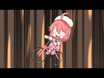 【手描き】崖から落とされて大絶叫するみこち【さくらみこ／猫又おかゆ／大神ミオ／ホロライブ／切り抜き動画】