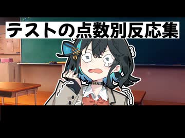 宮舞モカ テストの点数別反応集