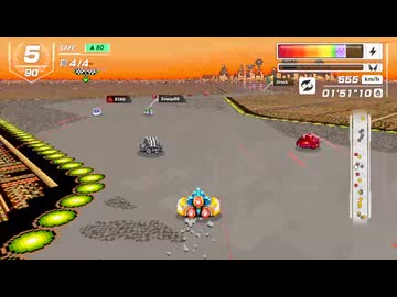 ミラーのミュートシティⅡでベストラップタイムを出せました【F-ZERO99】