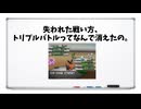失われた戦い方、トリプルバトルってなんで消えたの。