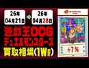 《251枚/週｜遊戯王｜4月28日》＜300円以上変動＞ 買取相場 #遊戯王OCG