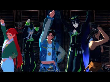 【MMDツイステ】Black Out【prince】