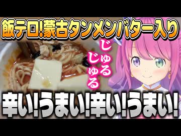 深夜の飯テロ蒙古タンメンバター入りを食べるルーナ姫【姫森ルーナ/ホロライブ切り抜き】