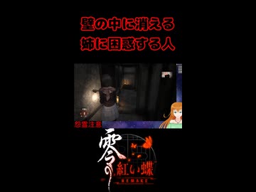 【零 ～紅い蝶～ REMAKE】壁の中に消える姉に困惑する人【生放送切り抜きショート】