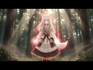 白狐の灯り～灯して走れ