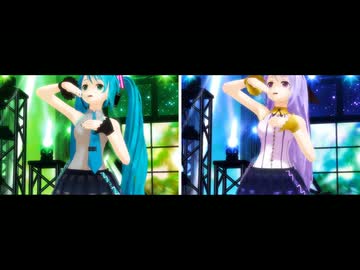 【MMD】時報ちゃん ray マジカルミライVersion/超かぐや姫！Version 比較動画