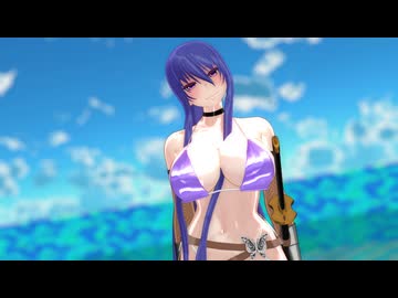 対魔忍MMD 秋山凜子　ラヴィット
