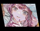 【FGO】【アナログ】水着バーヴァン・シー(ミコケル)描いてみた【塗り】