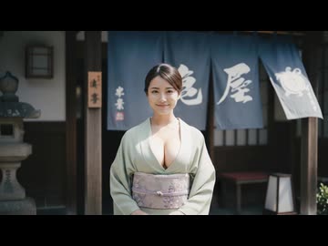 AIと考えた老舗旅館のCM「亀屋」