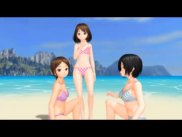 【TEST】異なる体型のVRoidに水着