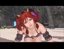 DOAXVV カンナのビーチフラッグ 蔵出しプレイ動画