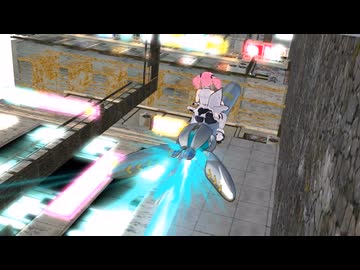 【MMD超会議2026】四国めたんが箒に乗って空を飛ぶシーン【超M3F2026】